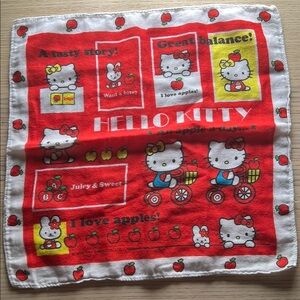 Hello Kitty Red Kids Handkerchief
